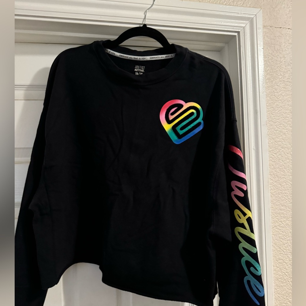 Justice sweatshirt